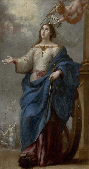 Bartolome Esteban Murillo Saint Catherine of Alexandria Germany oil painting art